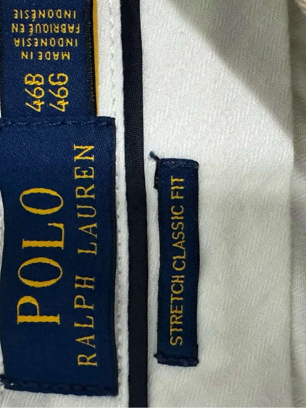 Polo by Ralph Lauren Beige Flat Front Shorts